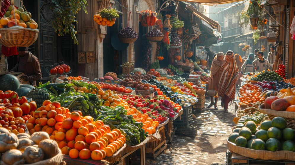 vibrant-fruit-vegetable-market-morocco_217507-51840