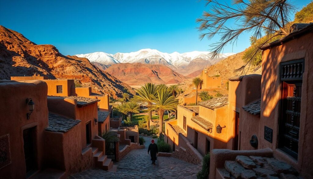 Berber Village in High Atlas Morocco