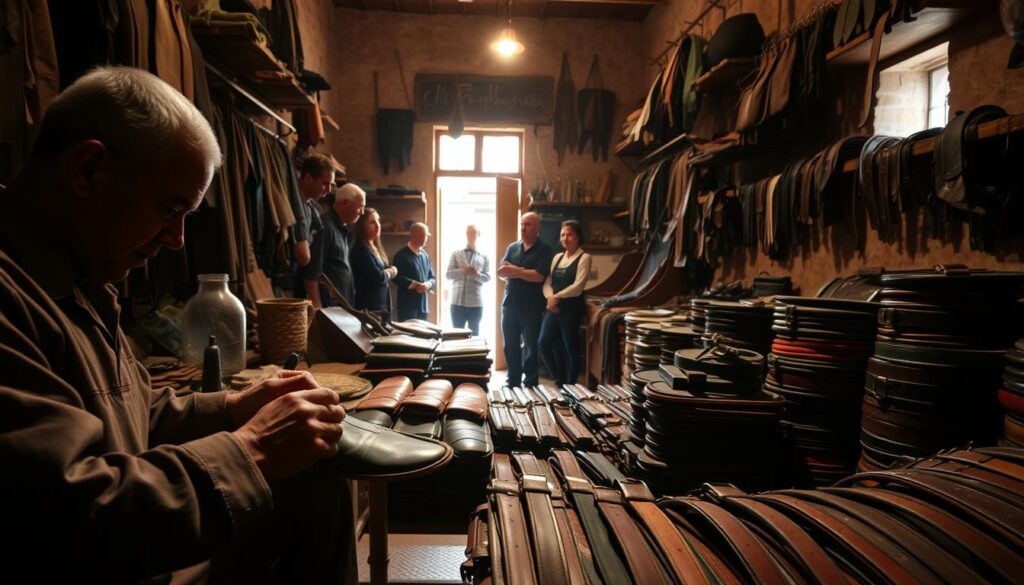 Marrakech Leather Working Artisan Workshop