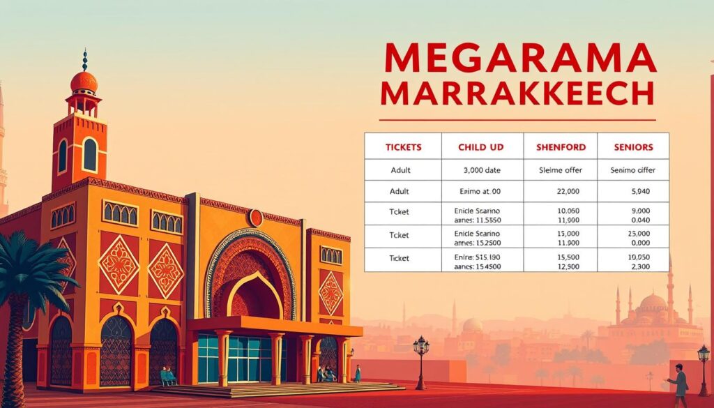 Megarama Marrakech Ticket Pricing