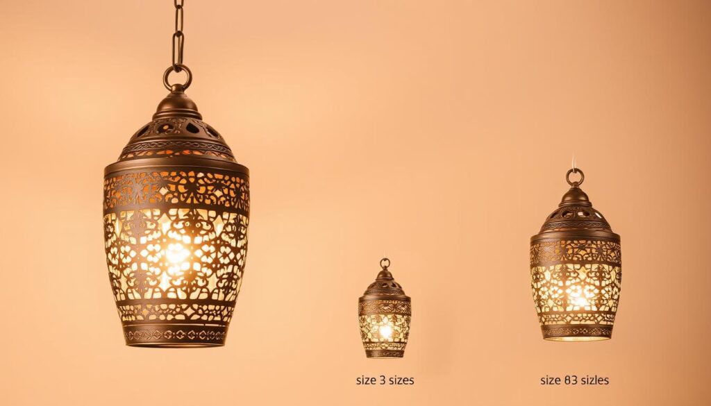 Moroccan Pendant Light Sizing Guide