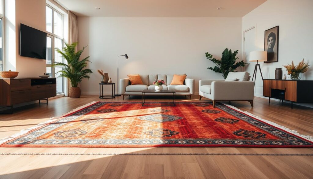 Moroccan Rug in Modern Interior Design