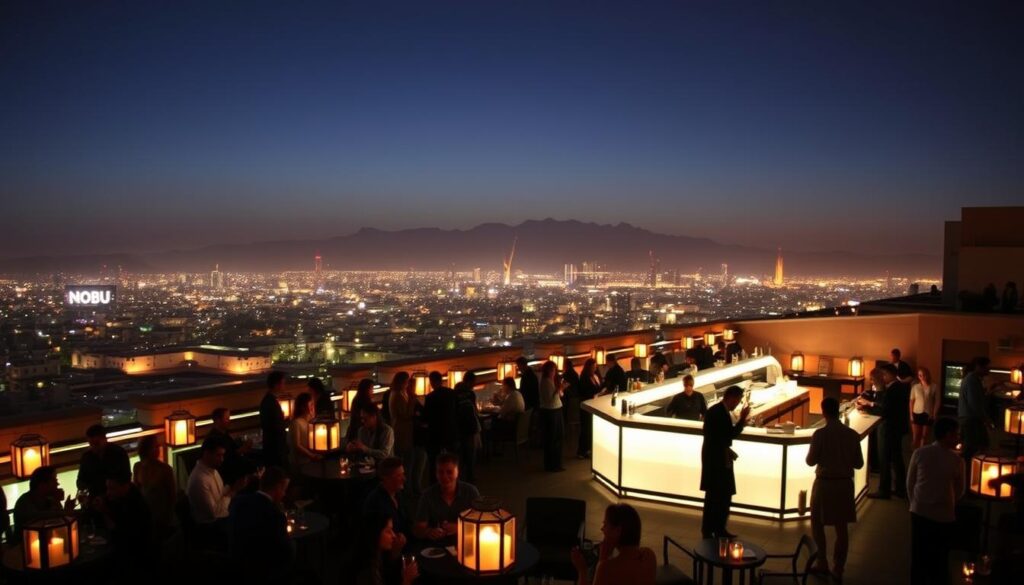 Nobu Marrakech Rooftop Nightlife