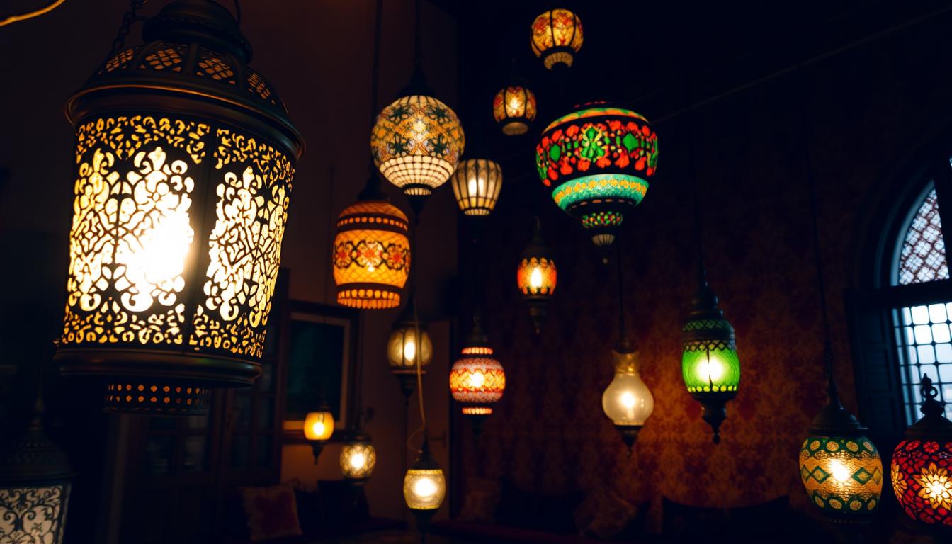 moroccan lamps