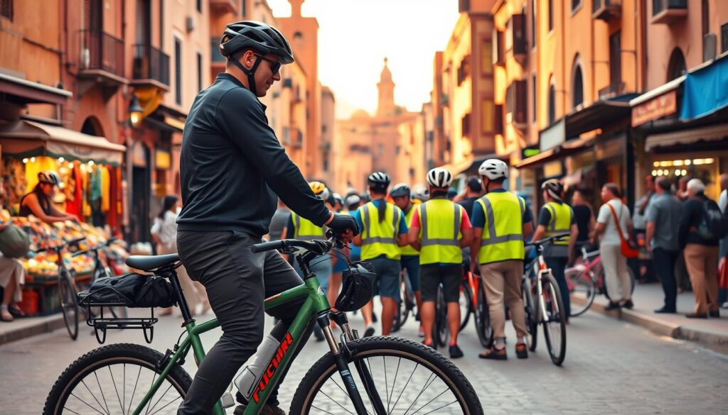 Marrakech Bike Tour Safety Preparations